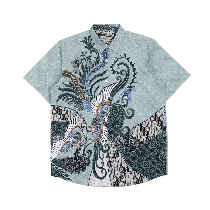Kemeja Batik Pria - Danendra Midnight Gold Merak